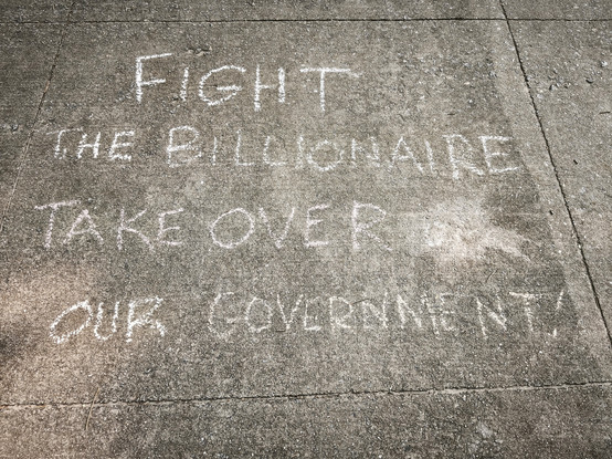 Fight the billionaire takeover of our government