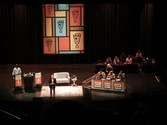 It's the npr news quiz, being recorded in Savannah.